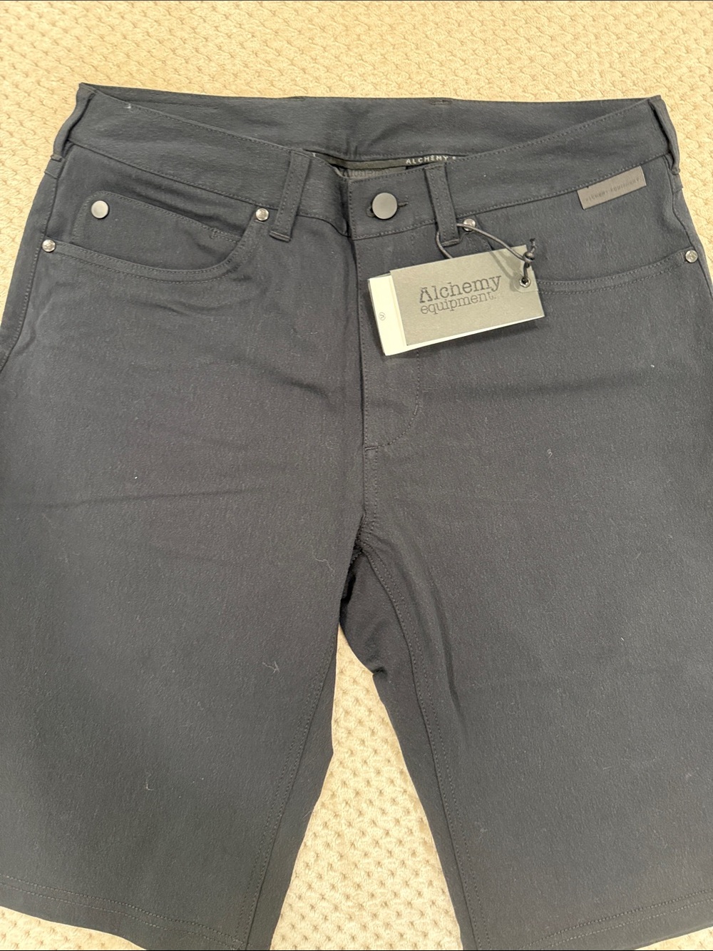 Men’s Black Technical Performance Shorts